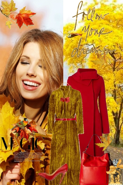 Magic of Autumn - combinação de moda
