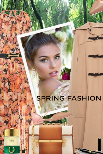 Spring fashion - combinação de moda