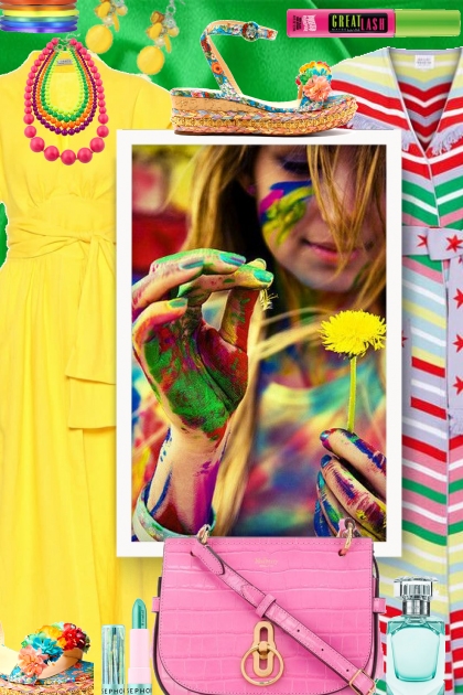 Colorful Summer- Modekombination