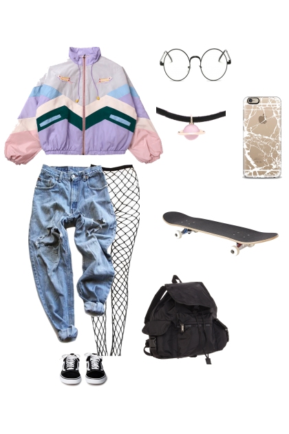 Skater Girl- Combinaciónde moda