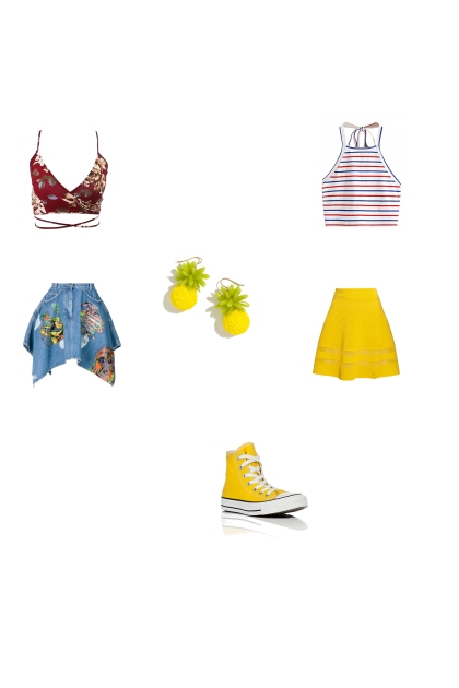 pineapple - Fashion set