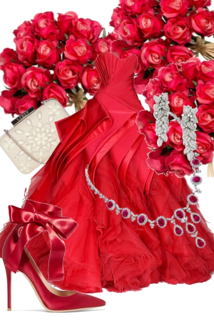 Passionate rose- Fashion set