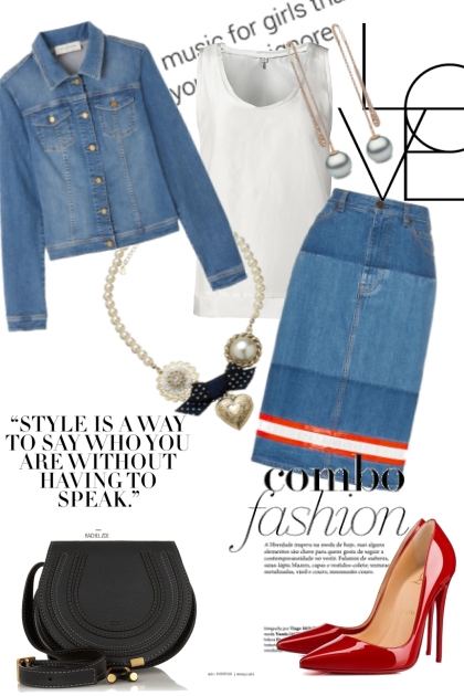 Jeans, jeans and jeans again- Combinaciónde moda