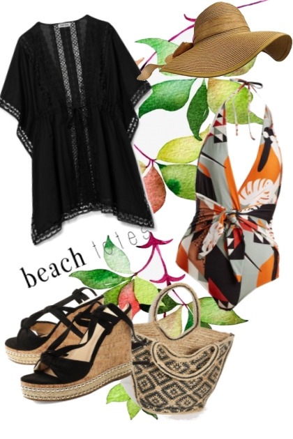 My beach style- Combinazione di moda