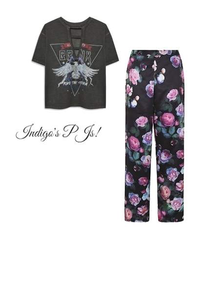 Indigo's Sleepwear!- combinação de moda