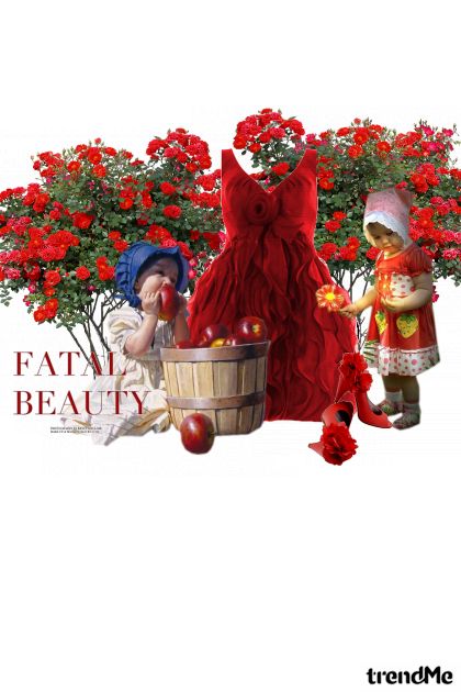 red beauty- Combinazione di moda
