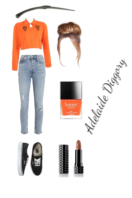 Adelaide Diggory- combinação de moda