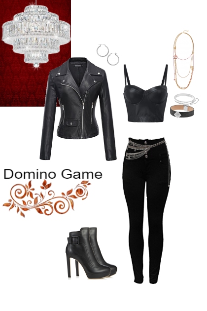 Kiss and Cry - Domino Game- Fashion set