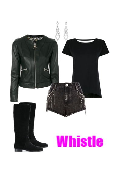 Black Pink - Whistle- Modna kombinacija