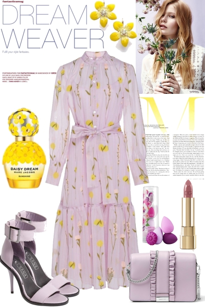 Lavender & Yellow - Modekombination
