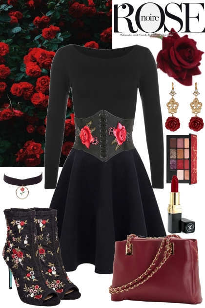 Red Roses- Combinaciónde moda