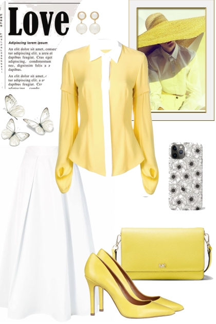 Summer Yellow - Combinaciónde moda