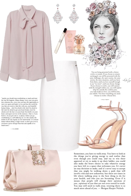 Classy Pink- Modna kombinacija