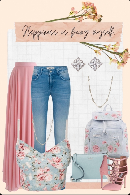 With Jeans or a Skirt - Fashion set