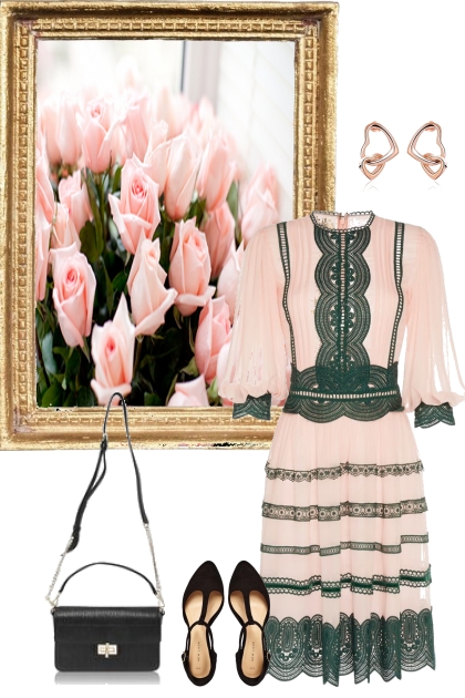 A Pink Bouquet - Combinaciónde moda