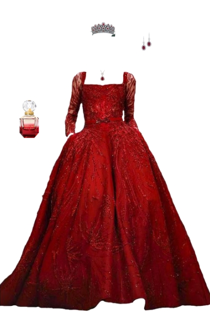 Royal in Red- Fashion set