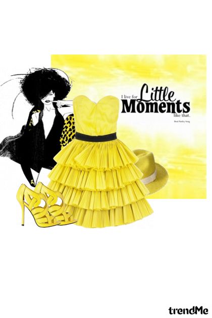 little moments- Combinazione di moda