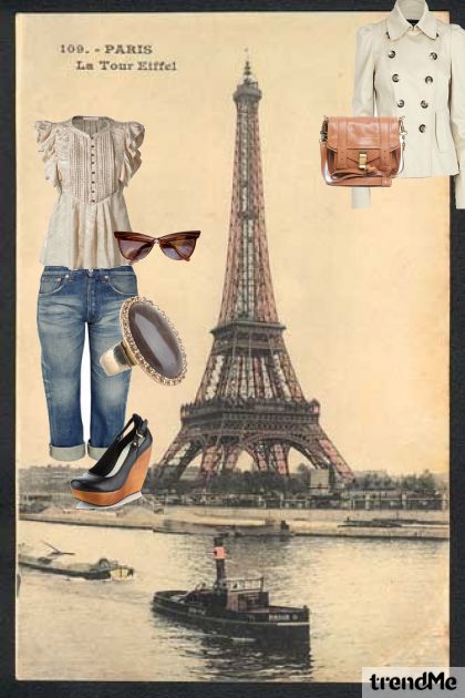 Paris in the spring- Modekombination