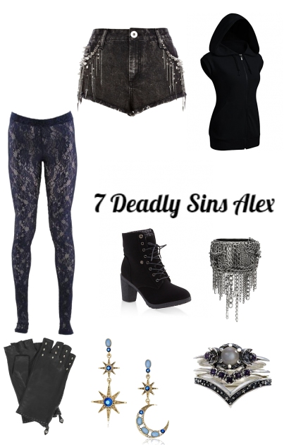 Seven deadly sins Alex- Modna kombinacija