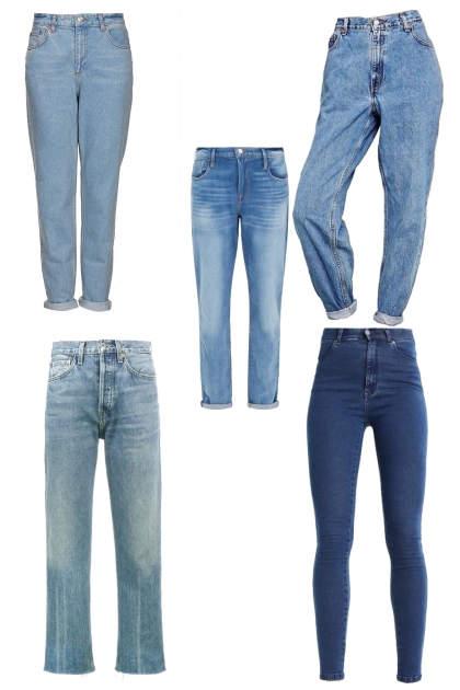 джинсы- Combinazione di moda
