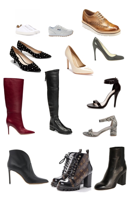 обувь- Модное сочетание