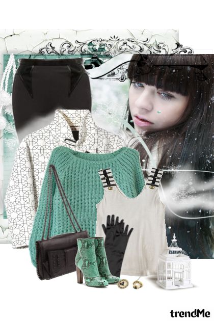 It is snow!- Combinazione di moda