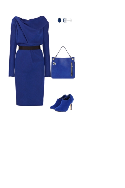 синий лук- Fashion set