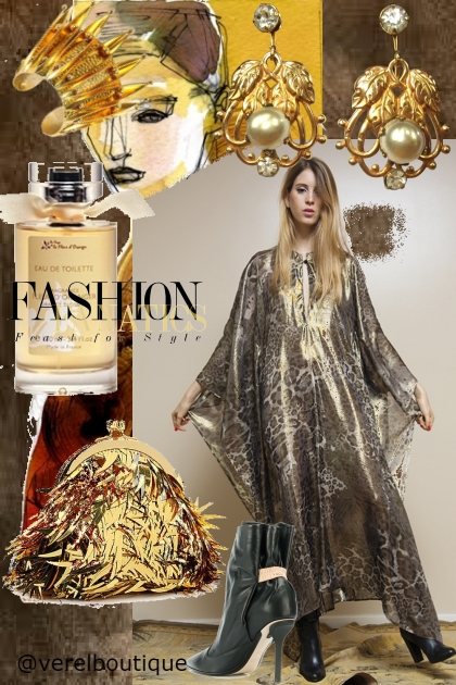 GOLDEN TUNIC- Combinaciónde moda