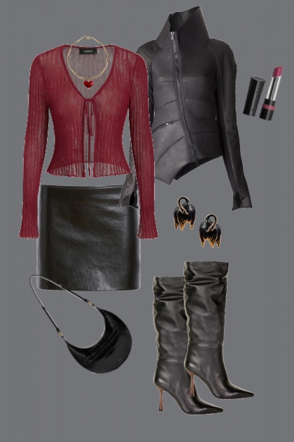 123/Edge, Evening Look - Winter- combinação de moda