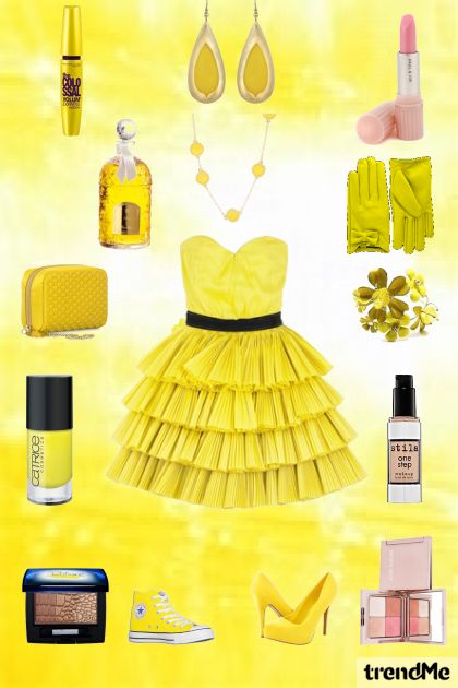 Yellow- Combinazione di moda