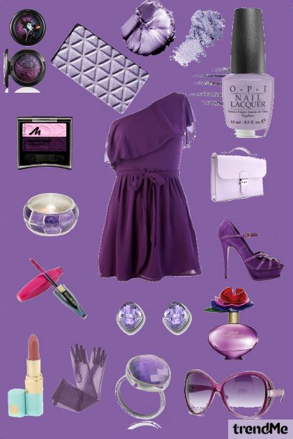 Violet- Modna kombinacija