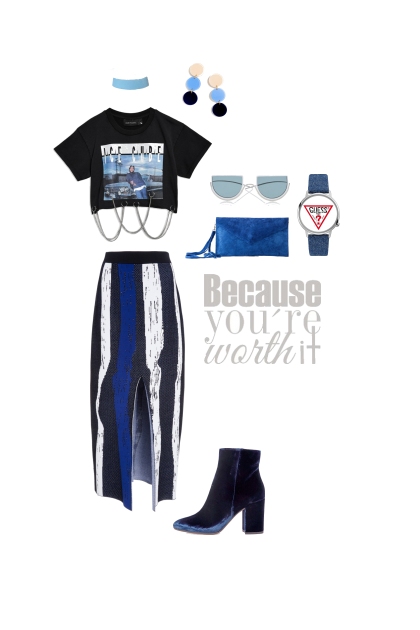 blue love- Fashion set