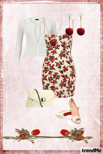 Flores e frutas!- combinação de moda