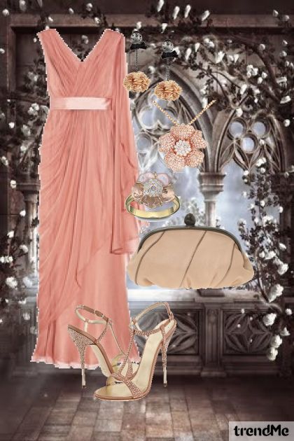 Pink flower's- Fashion set