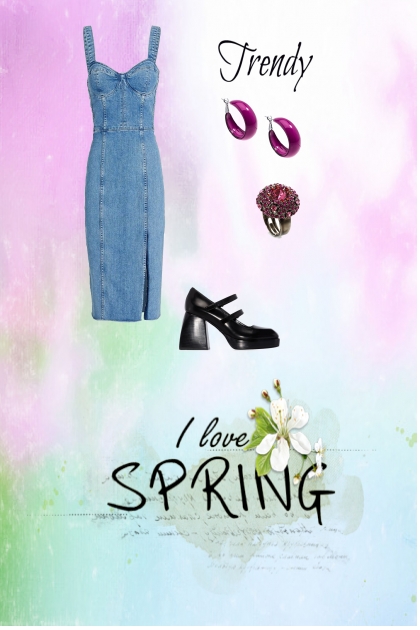 Spring is in the fashion- Combinaciónde moda