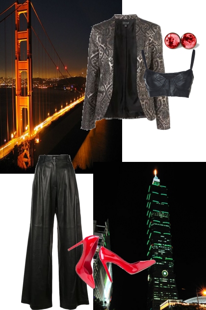 weekend (gorgeous, midnight, new year's eve)- Combinazione di moda