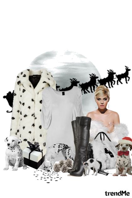 Dalmatian- Fashion set