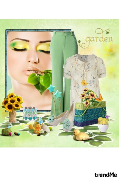 Green garden- Combinazione di moda