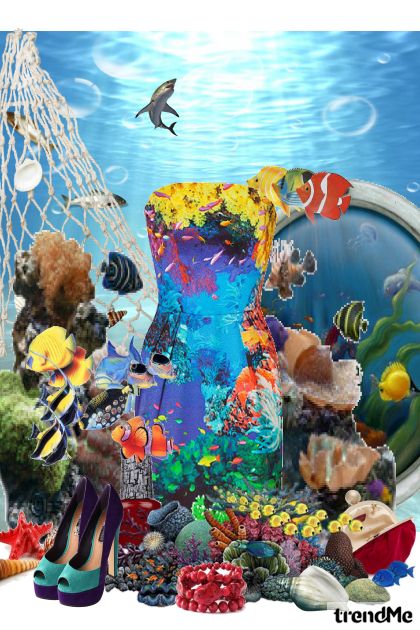 Underwater world- Combinazione di moda