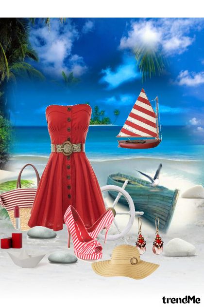 Red marine - Fashion set