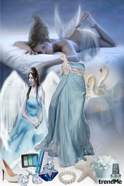 blue angel- Combinaciónde moda