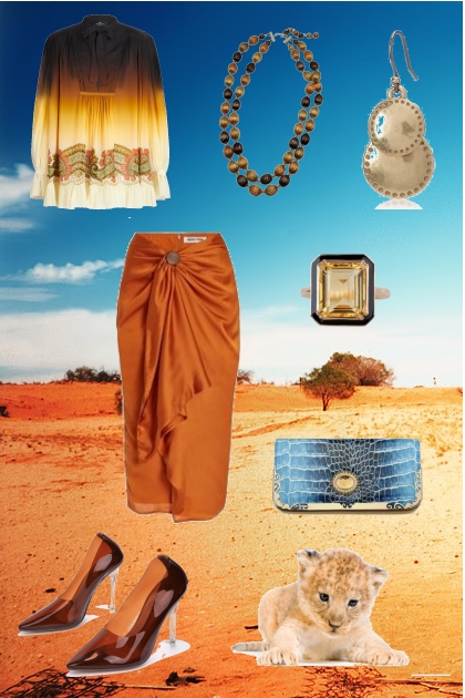 Egypt Desert- Modna kombinacija