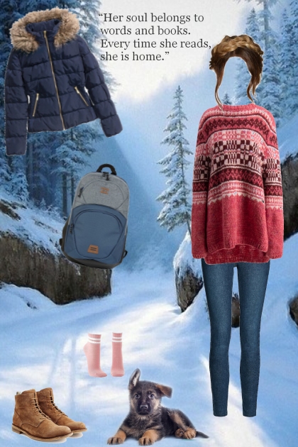 winter girl- Modna kombinacija