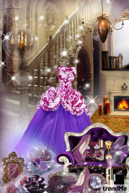 Purple is the color of magic- Combinaciónde moda