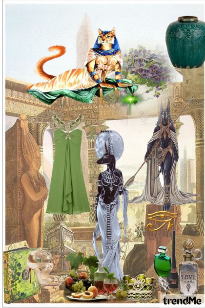 Egyptian Dream- combinação de moda