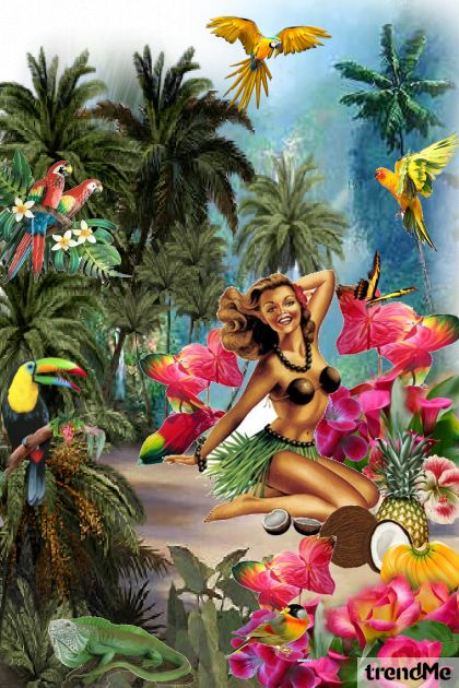 Island Paradise- Combinazione di moda