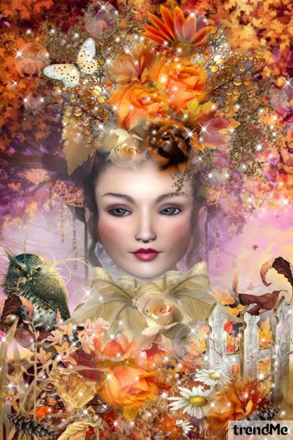 Mother Nature In The Fall- Fashion set
