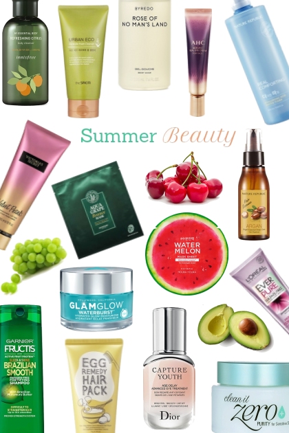 Summer Hair, Body & Skincare- Modekombination