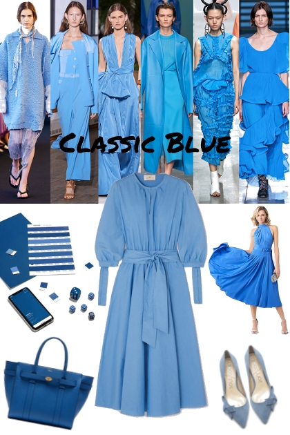 Classic Blue- Modna kombinacija