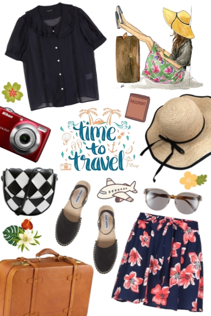 Vacation Look #21- combinação de moda